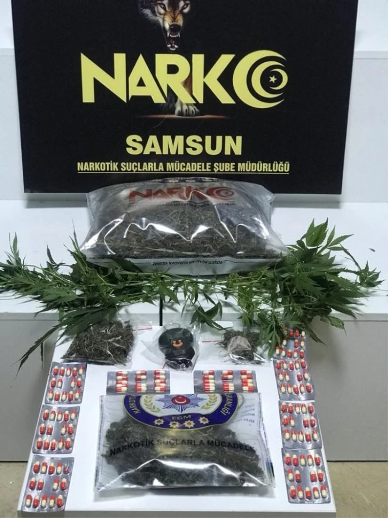 Samsun narkotikten uyuşturucu operasyonu: 2 gözaltı
