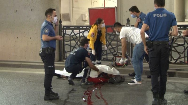 Taksim’de motosiklet kazasında 1 kişi hayatını kaybetti
