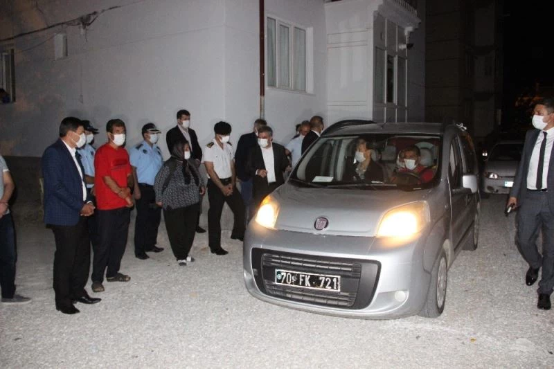 Mersinli şehidin şahadet haberi Karaman’da oturan eşine ulaştı
