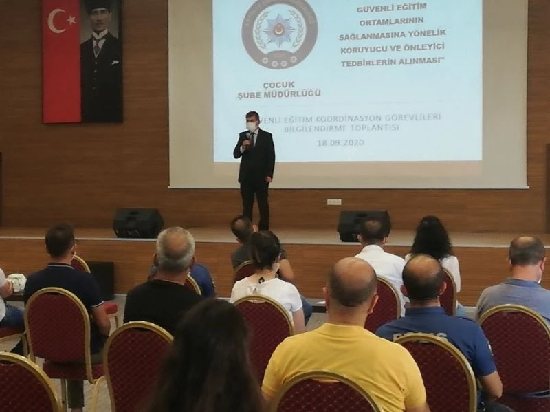 Antalya’da 316 okulda, 432 okul kolluk görevlisi ve güvenli eğitim koordinasyon görevlisi yer alacak
