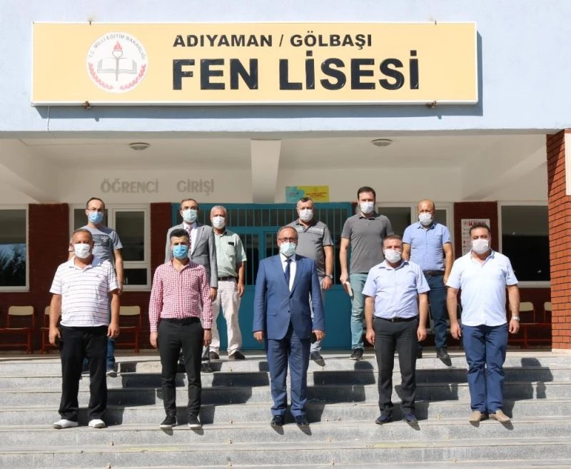Alagöz, Gölbaşı’nda ki okulları denetledi
