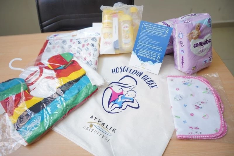 Ayvalık’ta Aramıza Hoş Geldin Bebek Projesi hayata geçirildi
