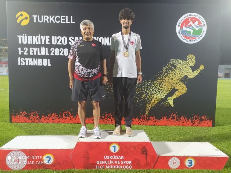 Belediye Başkan Şefik Ensari Çaldıranlı milli sporcuyu tebrik etti
