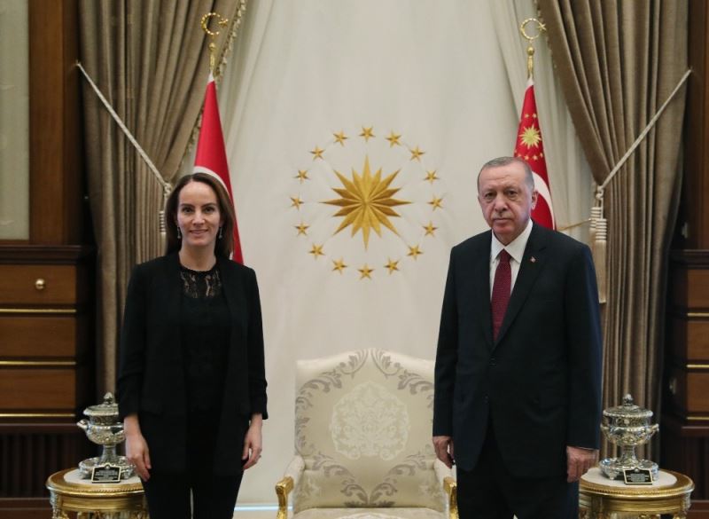 Cumhurbaşkanı Erdoğan, Gabriela Cuevas Barron’u kabul etti
