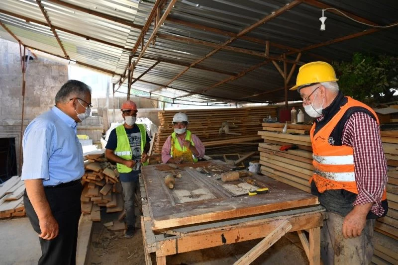 Başkan Büyükkılıç’tan ’Restorasyon’ kararlılığı
