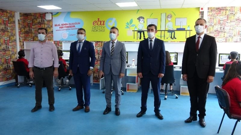 Öğrenciler EBA destek noktaları ile derslerine devam edebilecekler

