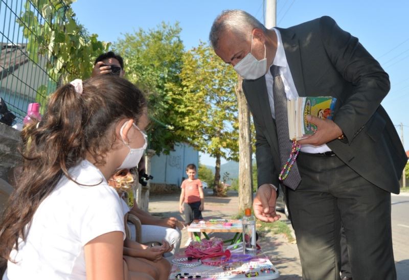 Başkan Babaoğlu ve miniklerin gülümseten diyaloğu
