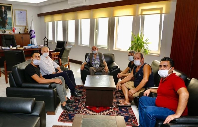 Didimli balıkçılardan Başkan Atabay’a destek
