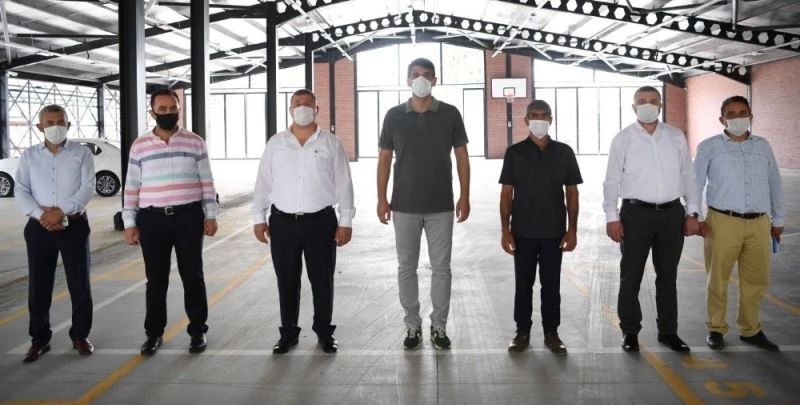 Çepni-Suadiye kapalı kent çarşısı hizmete hazır
