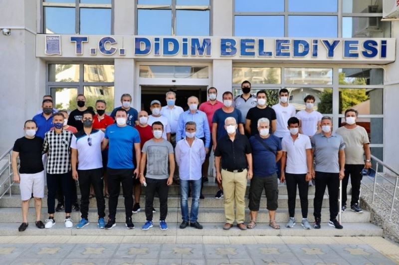 Didim Belediyespor’dan Başkan Atabay’a ziyaret
