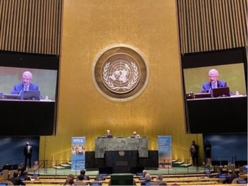 Volkan Bozkır, BM toplantılarının açılış konuşmasını yaptı
