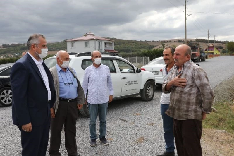 Bafra’da sathi kaplama çalışması
