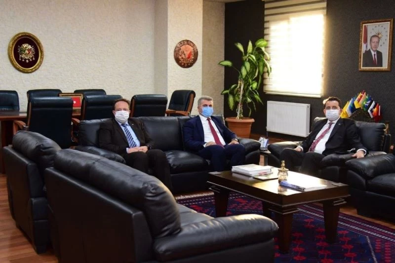 Milletvekili Canbey ve Başkan Orkan ziyaretlerde bulundular
