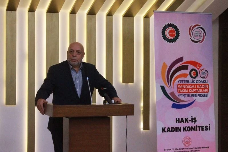 Başkan Arslan, Sendikalı Kadın Takım Kaptanları Projesi Konya Eğitimi’ne katıldı
