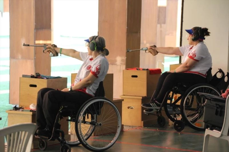 Paralimpik milli atıcılar, Ukrayna Milli Takımı ile ortak kampa girdi