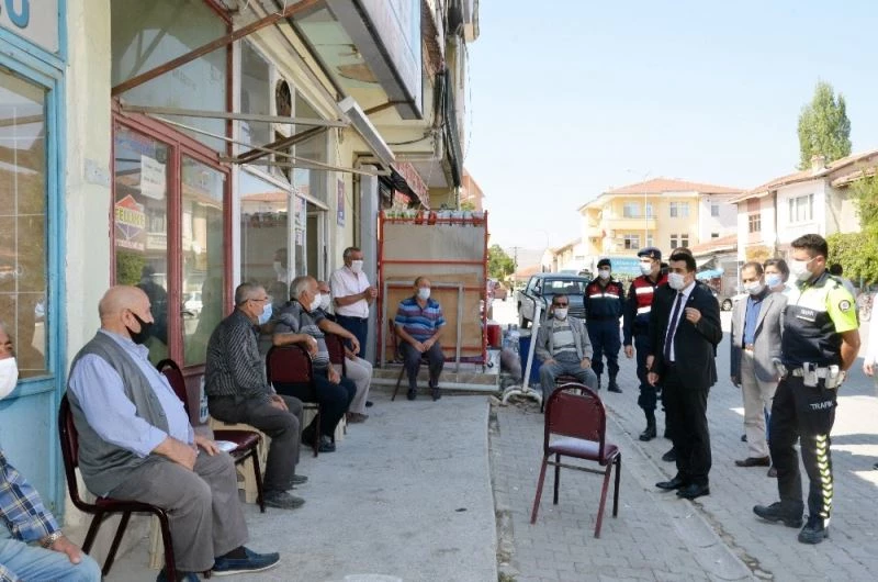 Kaymakam Akeller esnafı denetledi
