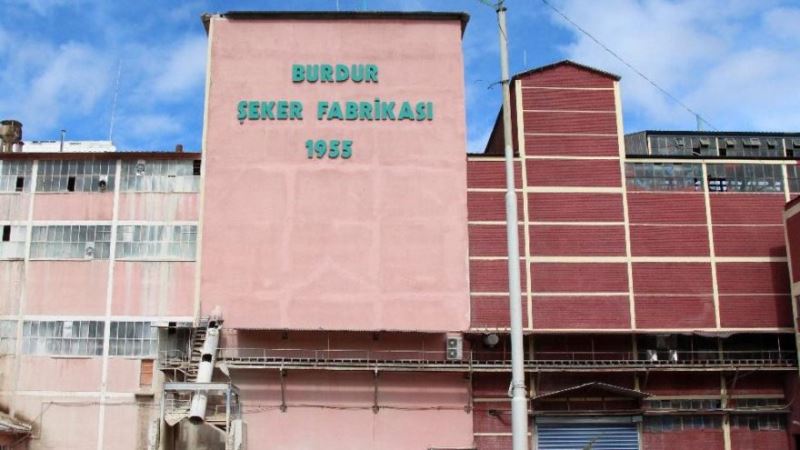 Burdur Şeker Fabrikası 65 yaşında