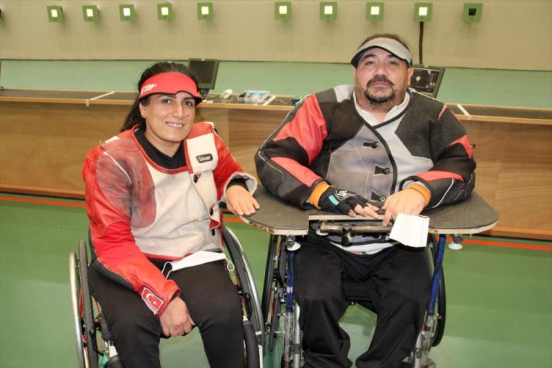Engelli sporcu çift, Tokyo Paralimpik Oyunları