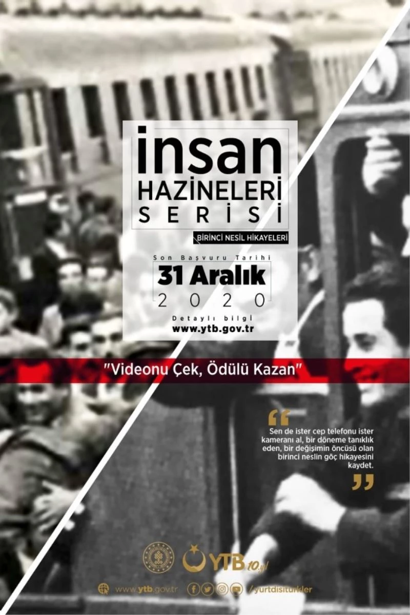 YTB, emek göçü kahramanlarının hikayelerini gelecek kuşaklara taşıyor
