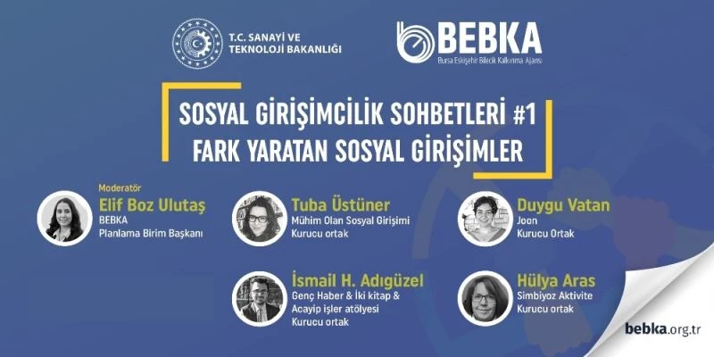 Sosyal girişimciler hikâyelerini anlattı
