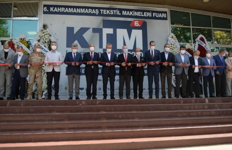 Kahramanmaraş 6. Uluslararası Tekstil Makineleri KTM 2020 Fuarı açıldı