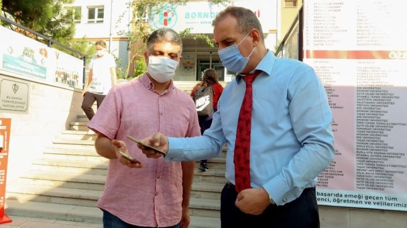 TDV Bornova Koleji’ne HES koduyla girilebilecek
