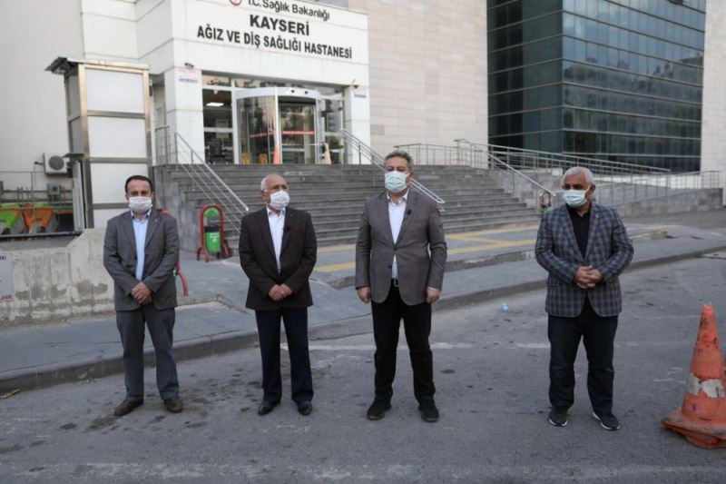 Başkan Palancıoğlu ekibi ile Hürriyet ve Yeniköy  Mahallelerinde
