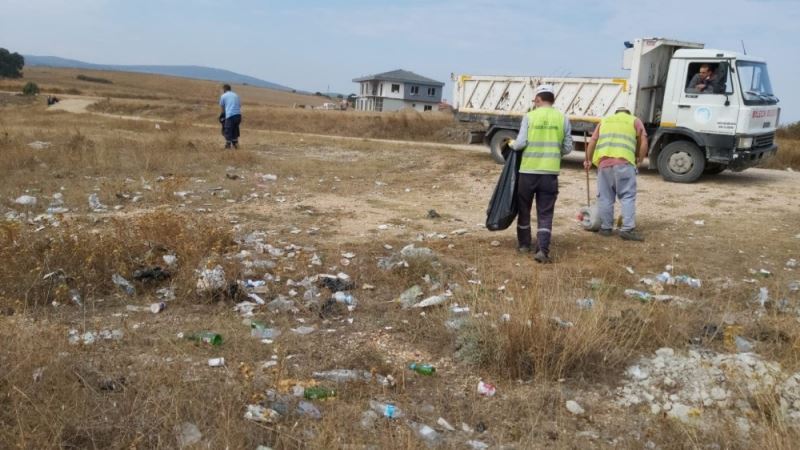 Temizlik İşleri Müdürlüğünden ‘doğamızı ve çevremizi koruyalım’ mesajı
