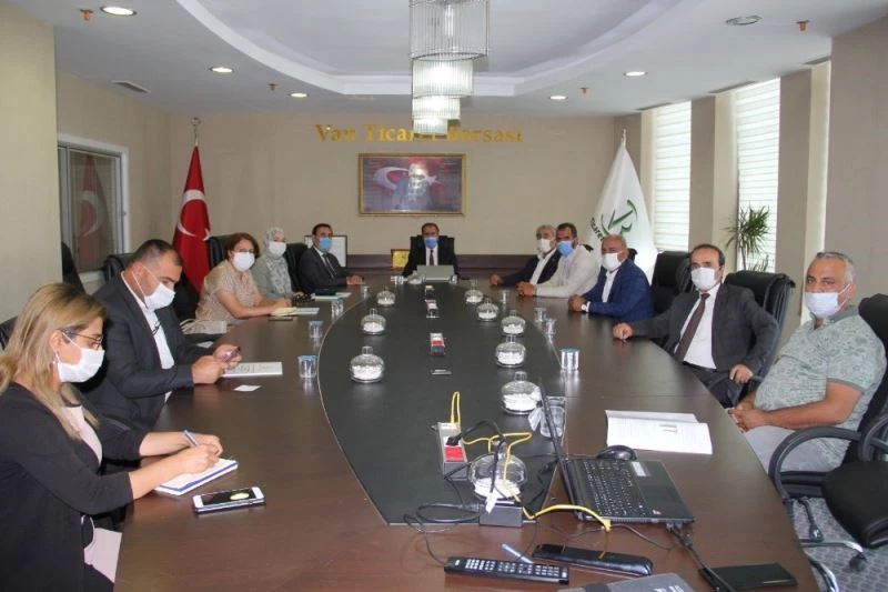 VANTB ve Van YYÜ arasında iş birliği toplantısı yapıldı
