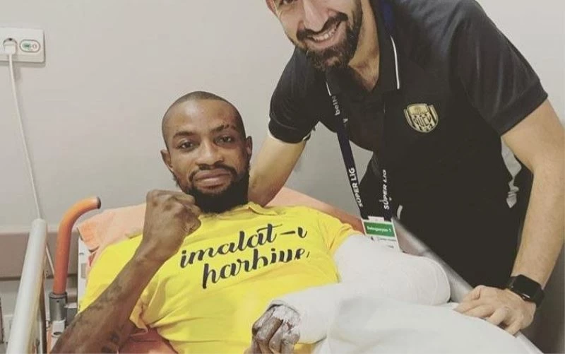 Bolingi’nin sol dirseğinde çıkık tespit edildi
