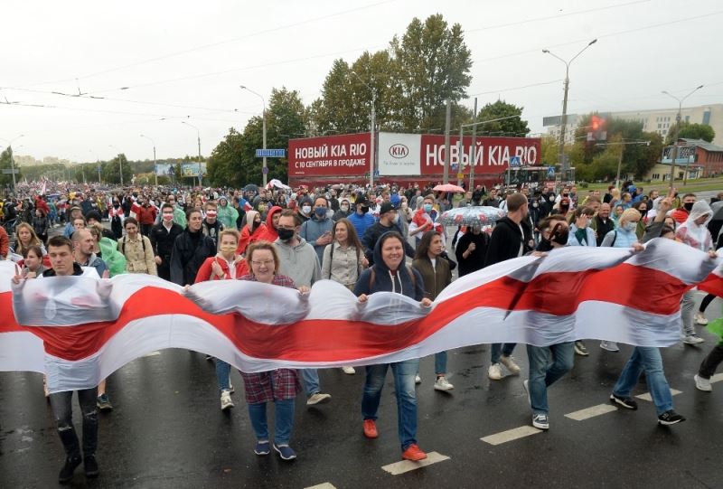 Belarus’ta Lukaşenko karşıtı protestolar 7. haftasında
