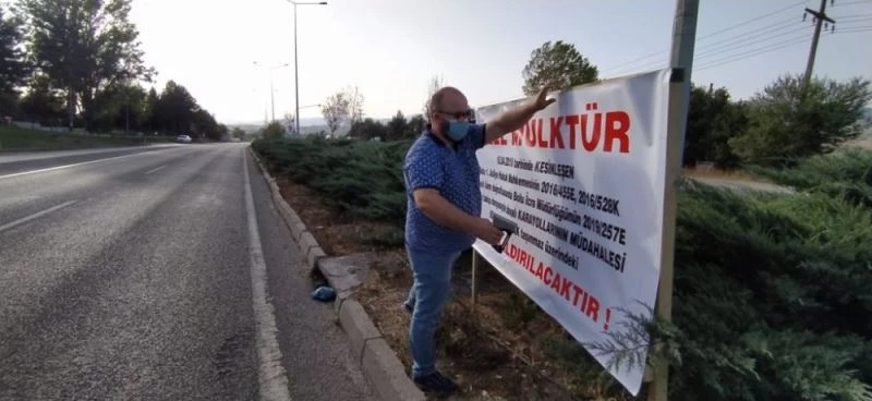 D-100 karayolu Ankara yönü kapanmakla karşı karşıya
