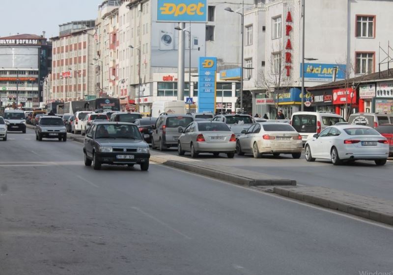Sivas’ta araç sayısı 164 bini aştı
