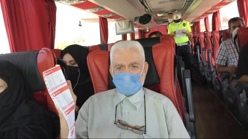 Şehirler arası seyahate HES kodu ve maske kontrolü
