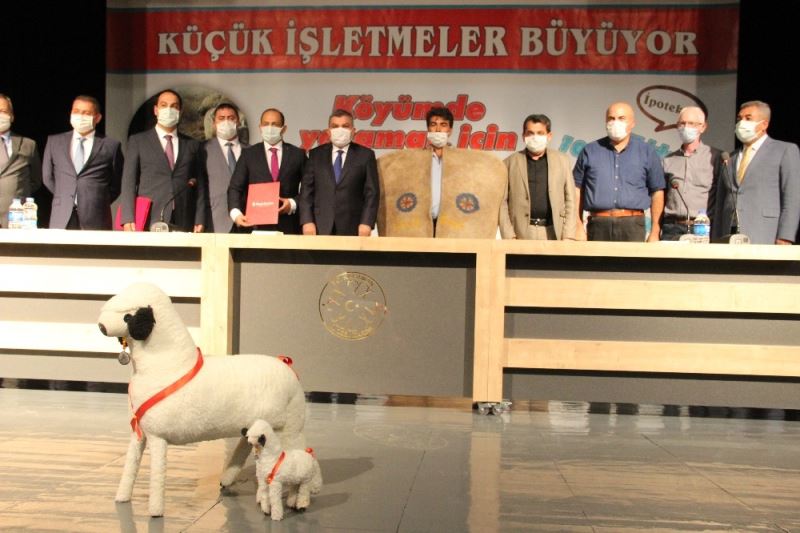 Karaman’da hayvancılık projesinin protokolü imzalandı
