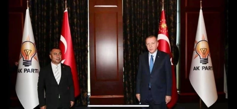 Ak Partiye geçen Kozluk Belediye Başkanı Cumhurbaşkanı ile görüştü

