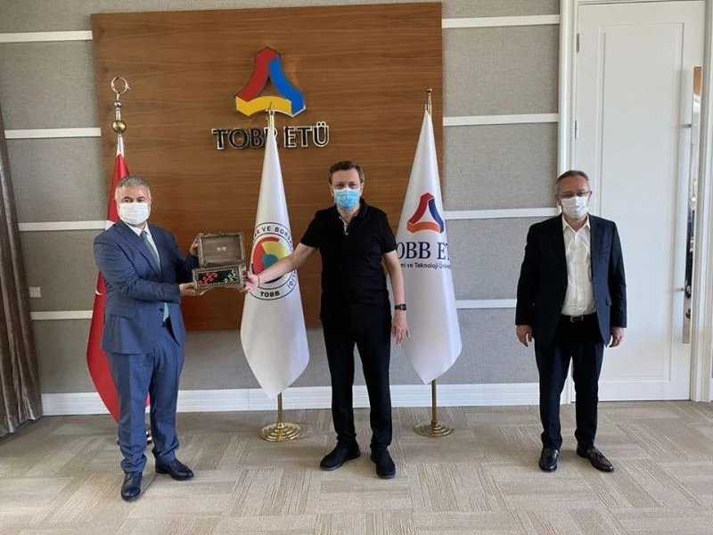 TOGÜ ile TOBB ETÜ arasında işbirliği ön görüşmesi yapıldı
