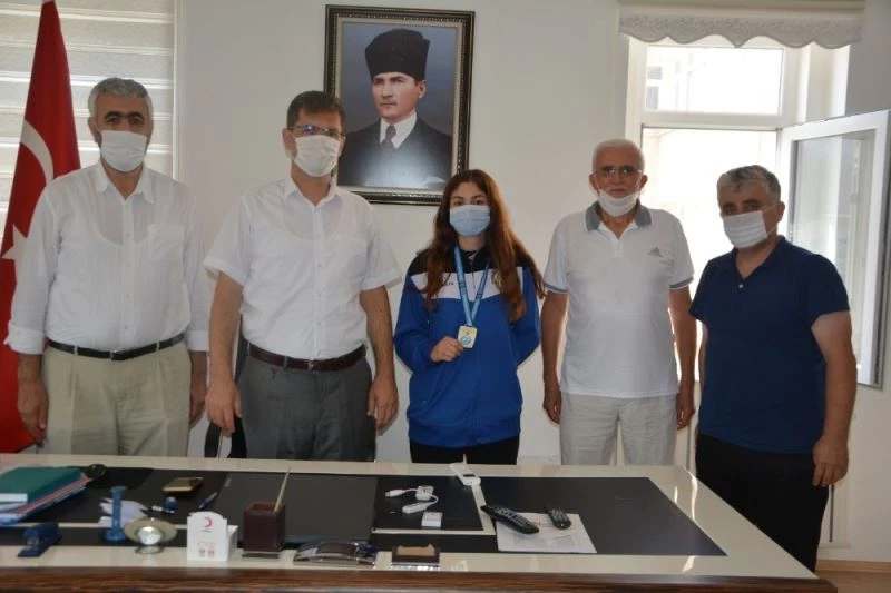 Kaymakam Türkiye birincisini ağırladı
