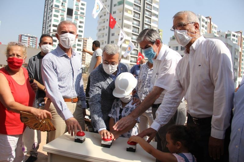 Mezitli’de ikinci çocuk gündüz bakımevinin temeli atıldı
