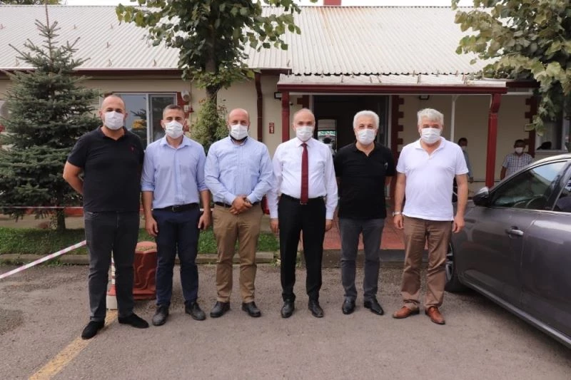 Başkan Özlü’den Kamyoncular Kooperatifi’ne ziyaret
