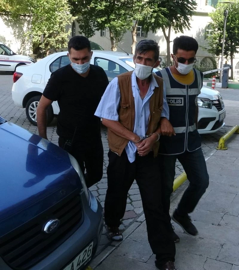 Kayınvalidesinin evini yakan damat tutuklandı
