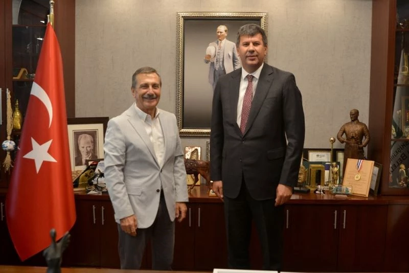 Başkan Odabaşı’ndan Başkan Ataç’a ziyaret
