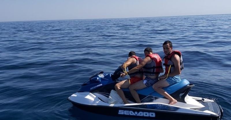 FETÖ’cüler Yunanistan’dan bunu beklemiyordu: Jet ski’yi bozup Türk karasularına bıraktılar
