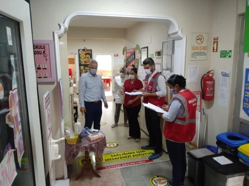 Şükran Öney Anaokulunda hijyen denetimi yapıldı
