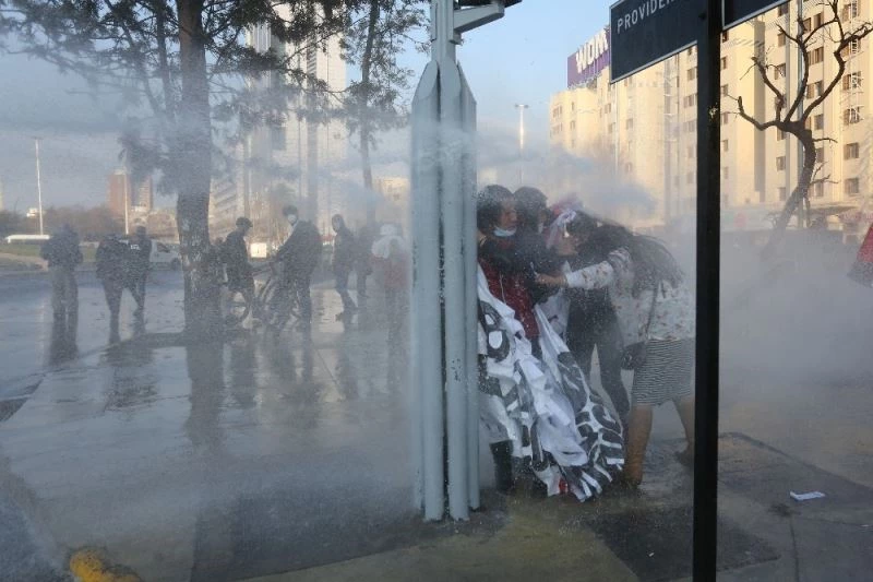Şili’de protesto gösterisinde 20 kişi gözaltına alındı
