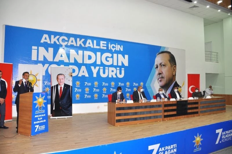 AK Parti Akçakale’de 7. olağan kongresini gerçekleştirdi
