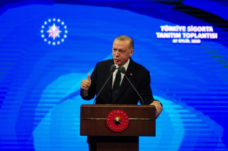 Cumhurbaşkanı Erdoğan: “Ülkemizin en büyük sigorta ve emeklilik şirketini tesis ediyoruz”
