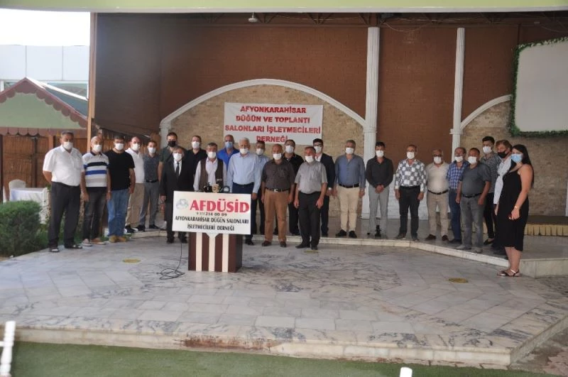 Düğün salonu işletmecileri mağduriyetlerinin giderilmesini istiyor
