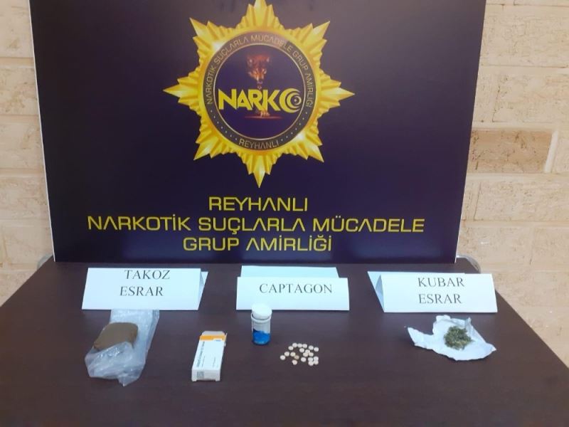 Reyhanlı’da uyuşturucu operasyonları: 5 gözaltı
