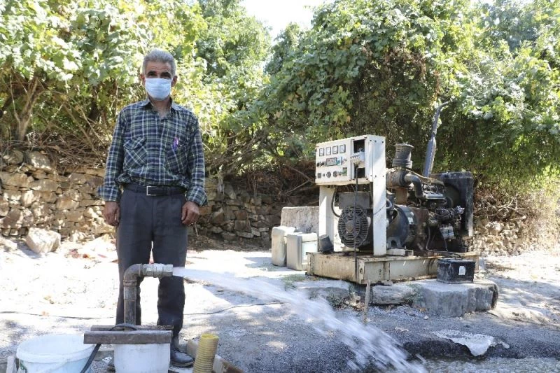 Muhtardan Büyükşehire sondaj teşekkürü
